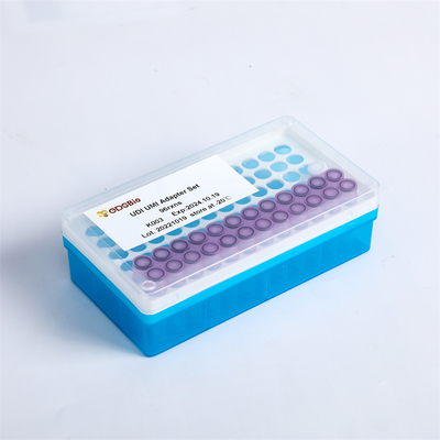 Primeiras demão dos adaptadores da construção UDI UMI da biblioteca do PCR NGS para Illumina K003-A K003-B K003-C K003-D