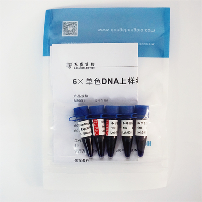 Reagentes específicos de carregamento da eletroforese do ADN do amortecedor do gel de M9051 1mlx5 6×