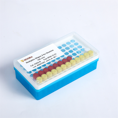 As primeiras demão do PCR I5 e I7 universal do adaptador multiplexam Oligos 2 para Illumina